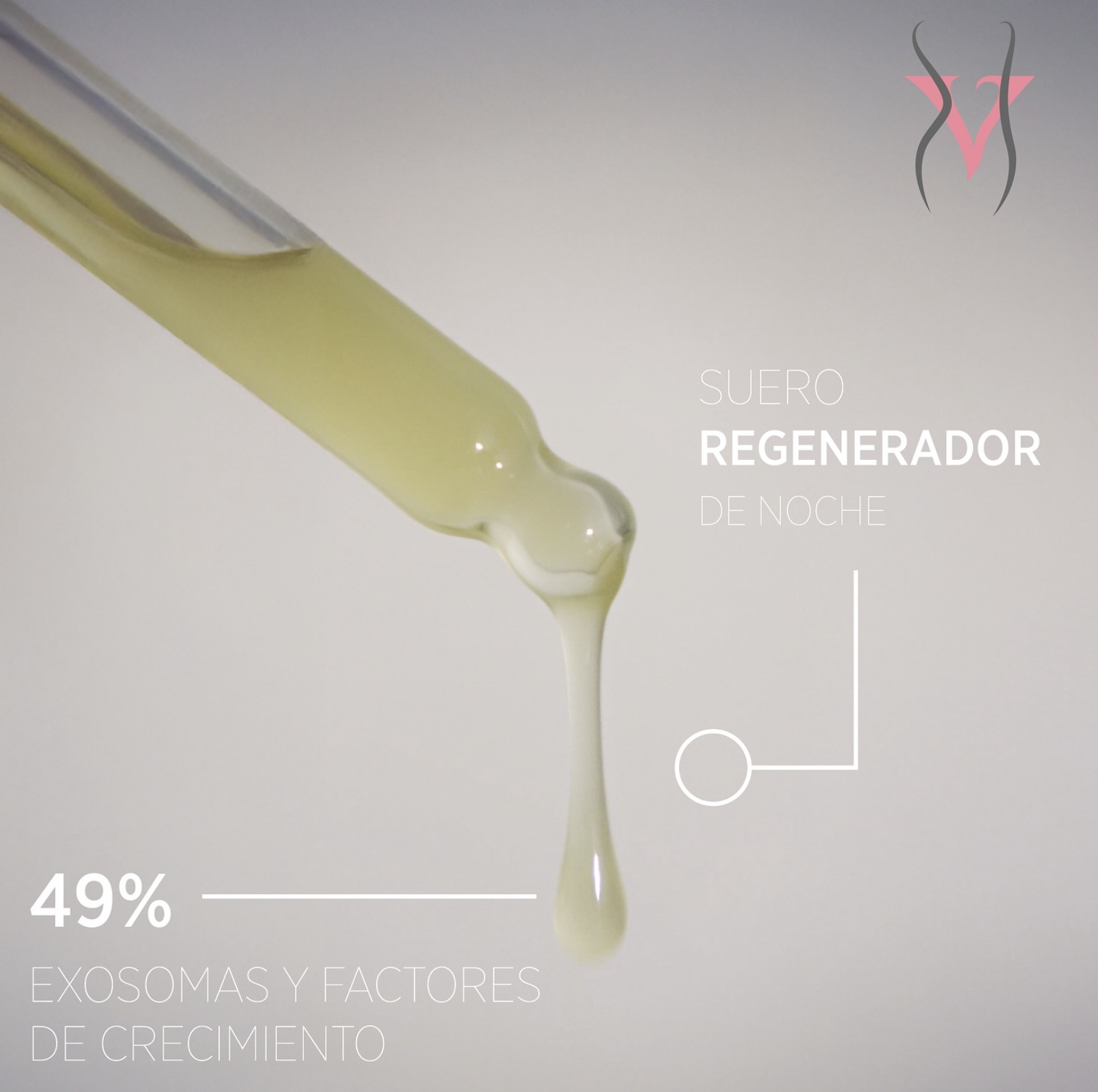 Suero regenerador de uso íntimo con exosomas
